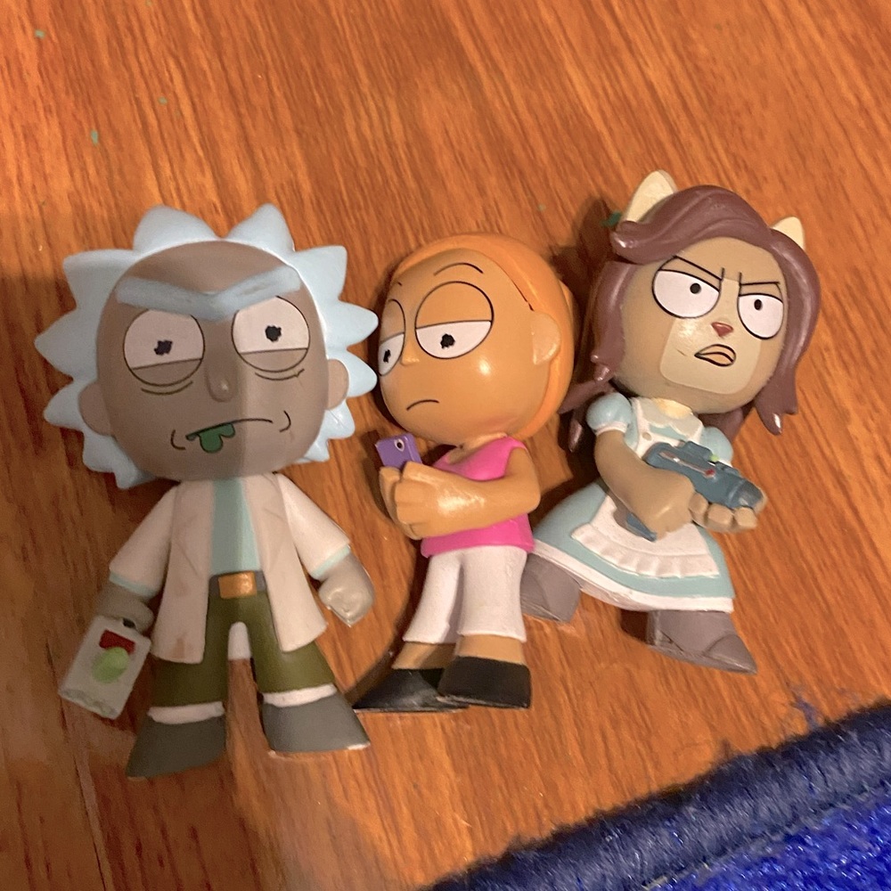 Rick and Morty action figures